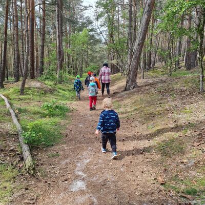 Wandern kann richtig viel Spa&szlig; machen.