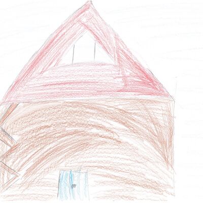 Die Kinder der Tagesgruppe haben Bilder von ihren Ferien gemalt.