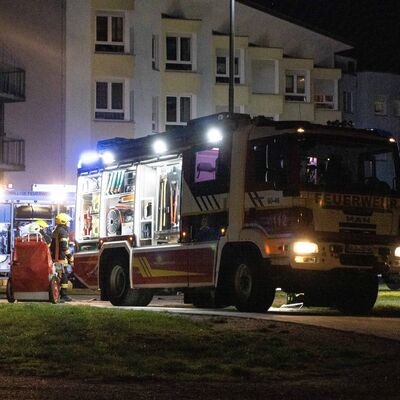 Feuerwehrbung im AWO Familien- und Pflegezentrum