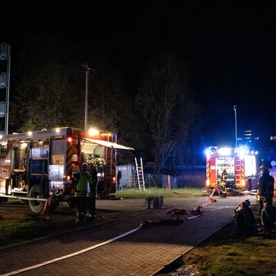 Feuerwehrbung im AWO Familien- und Pflegezentrum