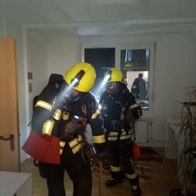 Brandschutzbung im AWO Familien- und Pflegezentrum