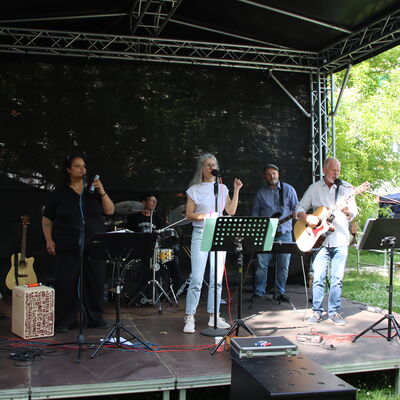 Auftrutt der Band "Mosaik"