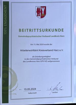Beitrittsurkunde