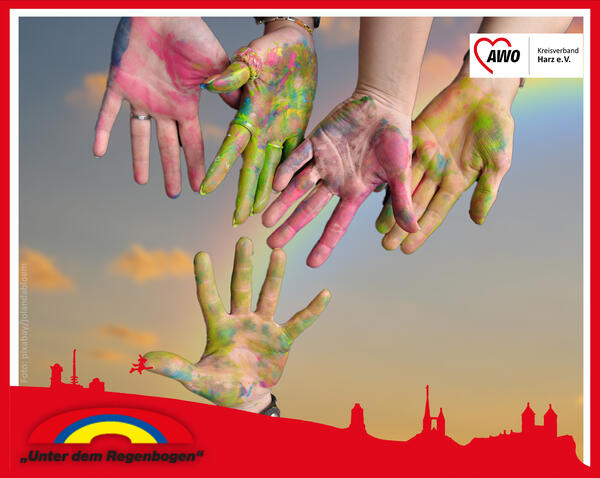 Unter dem Regenbogen