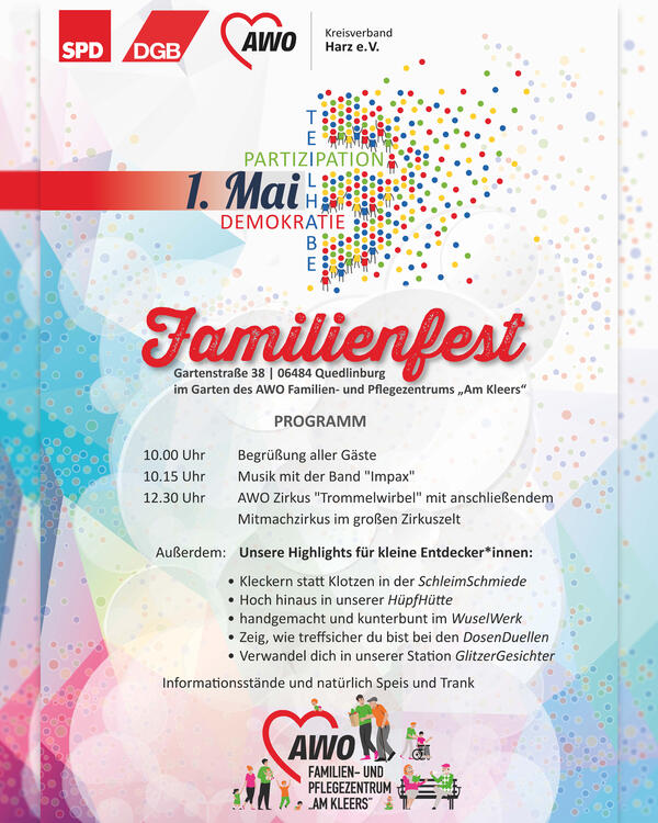 AWO Familienfest zum ersten Mai