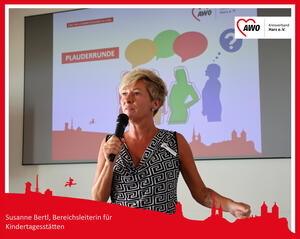 Susanne Bertl, Bereichsleiterin Kinderbetreuung