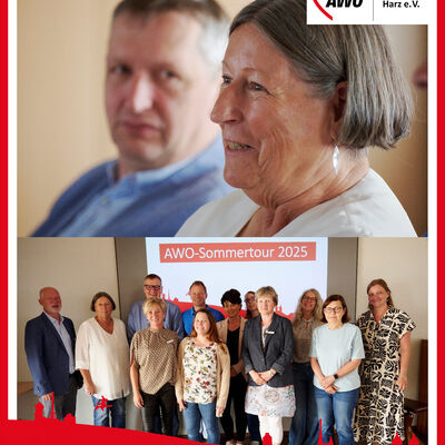 Kathrin Sonnenholzner, Vorsitzende des Präsidiums der AWO Bundesverband e.V. besuchte die AWO Kreisverband Harz e.V.