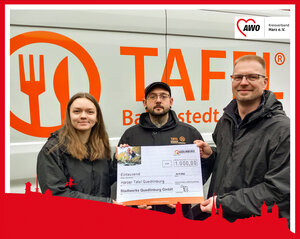 Stadtwerke unterst&uuml;tzen die Tafel im Landkreis Harz