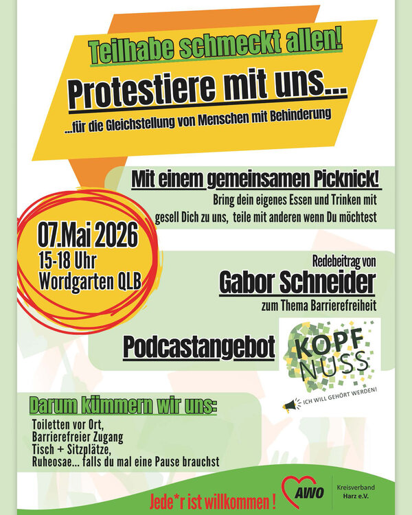 Europ&auml;ischen Protesttag 2026
