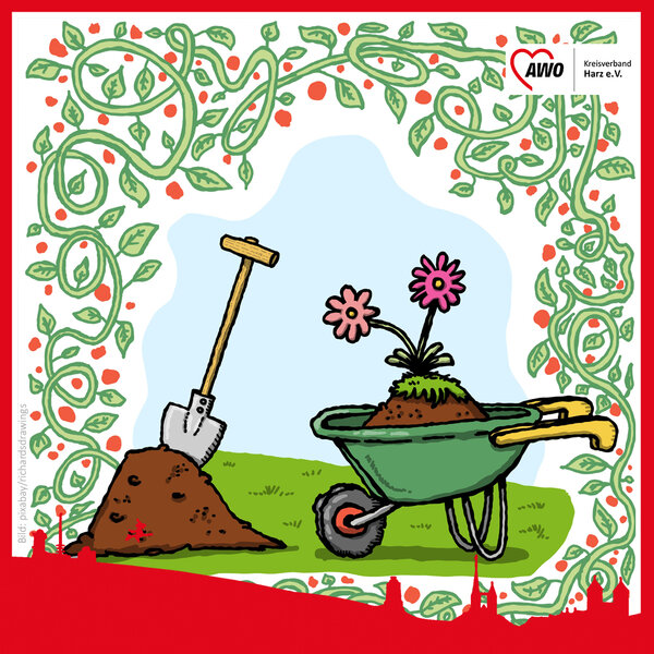 Gemeinschaftlicher Garten des AWO Familien- und Pflegezentrums wird aus dem Winterschlaf geweckt