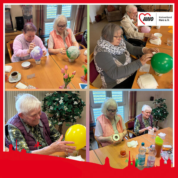 Basteln in der Tagespflege 1