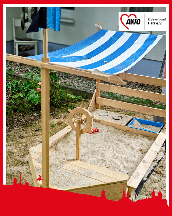 Ahoi, auf ins Abenteuer! Kleine Herzen, gro&szlig;es Abenteuer - ein neues Segelschiff im AWO Garten