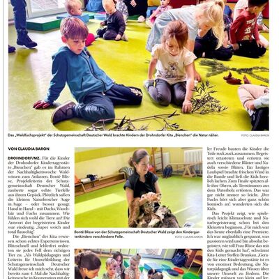 Auf tierischer Streicheltour