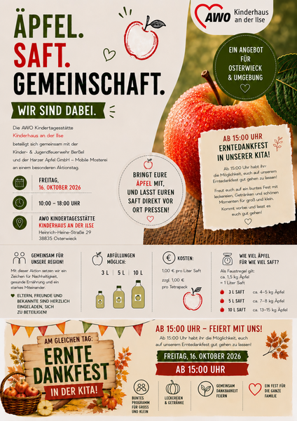 Erntedankfest - AWO Kinderhaus an der Ilse (2)