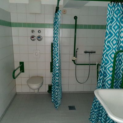 Einraumwohnung Badezimmer