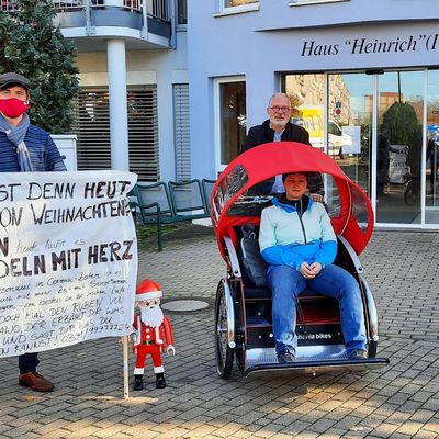 e-Rikscha für das AWO-Pflegezentrum