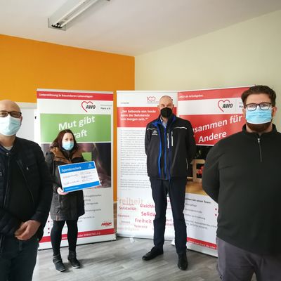 Thomas Geelhaar (v.l.), Sarah Zschernitz, Michael Kittel und Robin Gerloff