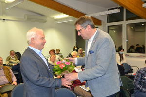Dirk Michelmann verabschiedet Ulrich-Karl Engel (Foto Kurt Neumann)