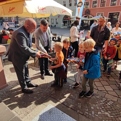 Kinder bauen Barrierefreiheit