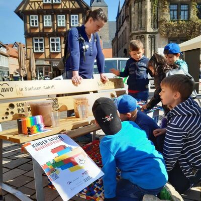 Kinder bauen Barrierefreiheit