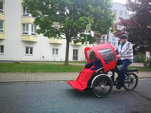 Die e-Rikscha in Quedlinburg
