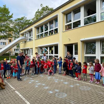 Feuerwehrfest in der Kita Pfiffikus