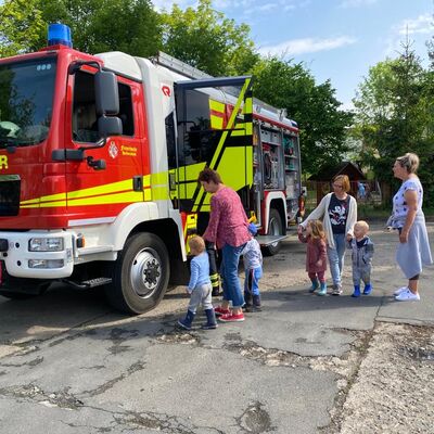 Feuerwehrfest in der Kita Pfiffikus